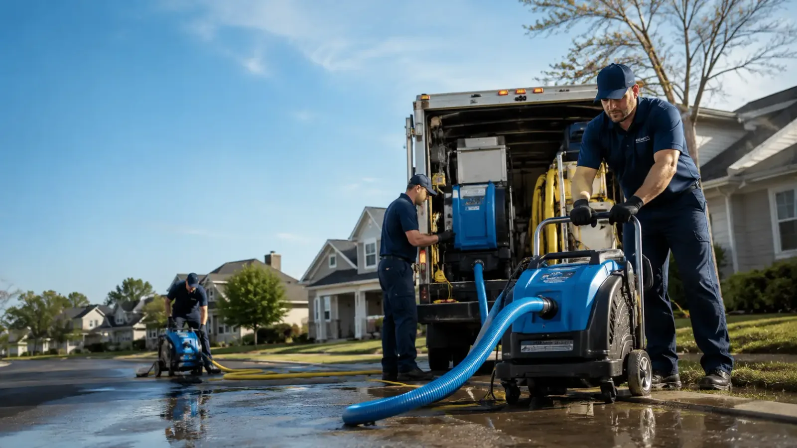 Flood Damage Cleanup in Kress, TX